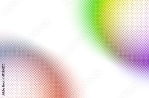 Abstract neon holographic color gradient shaped effect vector illustration on transparent background. Holographic color effects for graphical use, light leaks texture