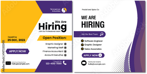 Job Opportunity Announcements: Hiring for Multiple Positions Deadline Approaching