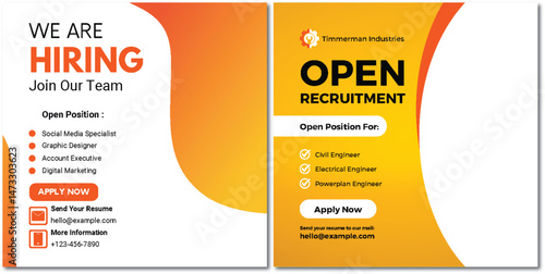Open Recruitment and Vacancy Announcement for Various Positions Available