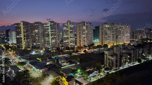 indian Metro Cities from the Sky | Cinematic Cityscape Views. Highrise Buildings & Urban Landscapes from Above
