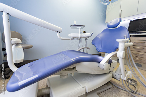 dental chair in hospital