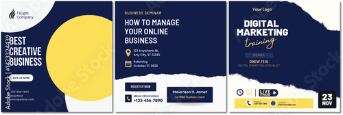 Promote Your Business Seminars and Digital Marketing Training Events Today