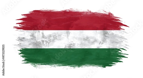 Crimson, White, and Green: A Brushed Memory