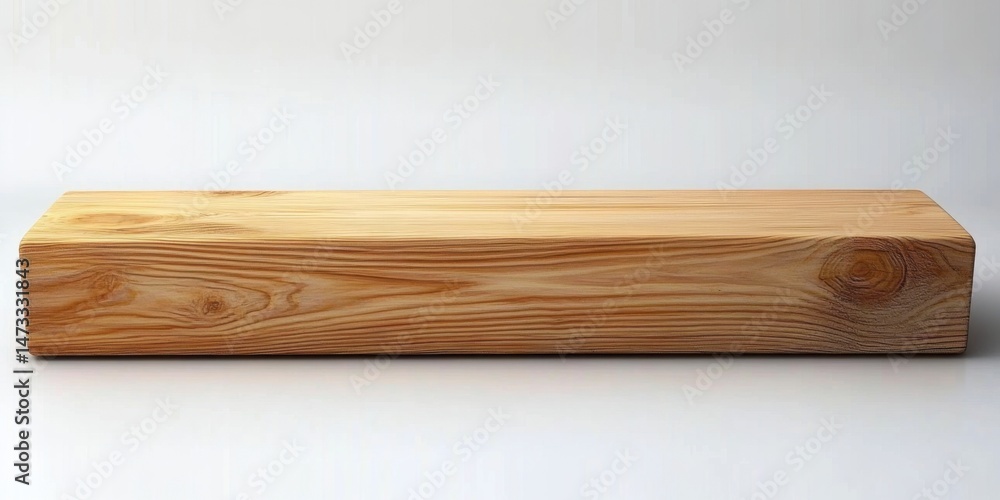 a rectangular wooden plank a rectangular wooden plank