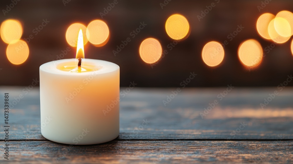 Soft Candlelight for New Year’s Eve Celebration Soft Candlelight for New Year’s Eve Celebration
