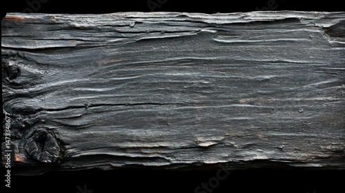 Charred Wood Plank Texture