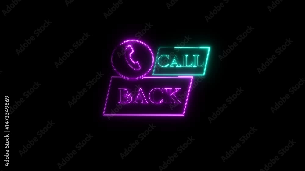 Neon Sign Illustration with Phone Call and Text Options, Glowing Retro Typography Design for Customer support, Communication or Service Presentation Eye-Catching Visual for Digital Advertising uses Neon Sign Illustration with Phone Call and Text Options, Glowing Retro Typography Design for Customer support, Communication or Service Presentation Eye-Catching Visual for Digital Advertising uses