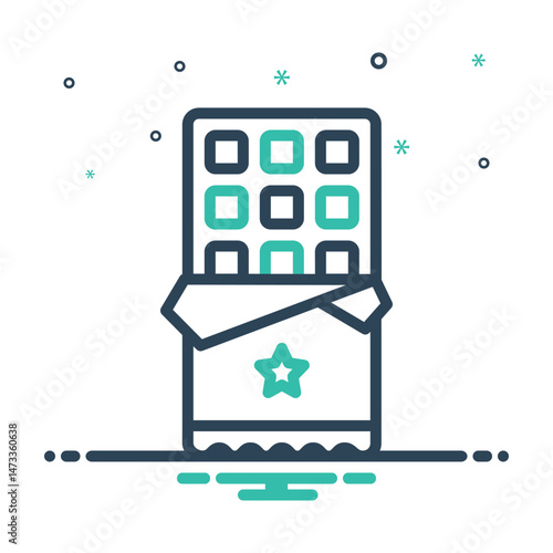 Mix icon for chocolate