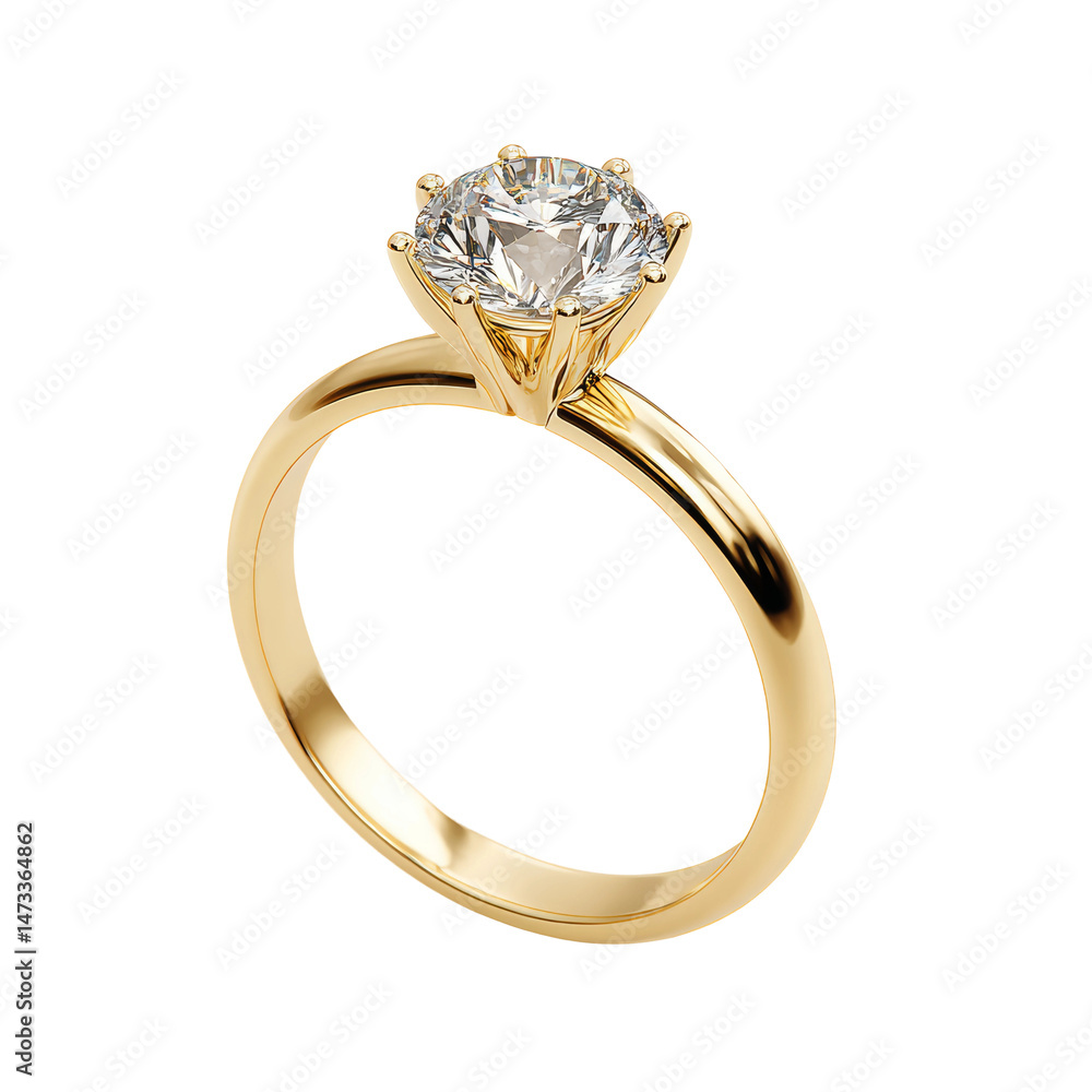 A sparkling diamond ring, perfect for a special occasion. This elegant piece showcases a brilliant diamond set in a sleek gold band. The clean design highlights the beauty of the gemstone. A sparkling diamond ring, perfect for a special occasion. This elegant piece showcases a brilliant diamond set in a sleek gold band. The clean design highlights the beauty of the gemstone.