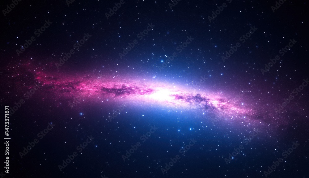 Obraz premium Cosmic Spiral Nebula