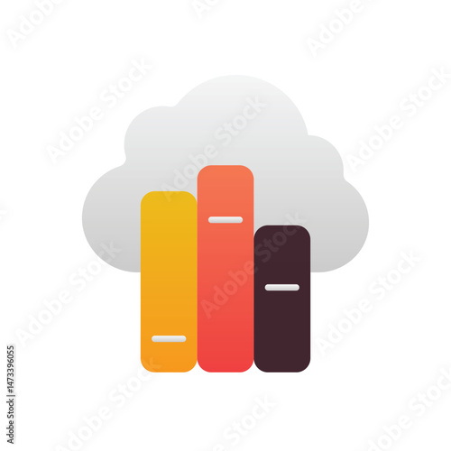 online library Vector icon
