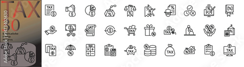 Tax icons set cannot be edited already expanded and merged