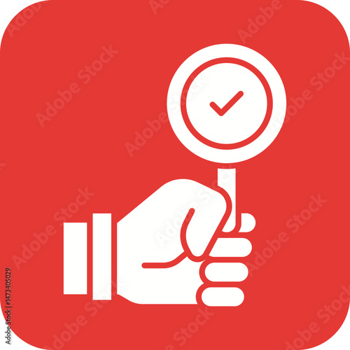 Agree icon vector image. Suitable for mobile apps, web apps and print media.