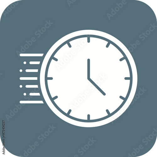 Deadline icon vector image. Suitable for mobile apps, web apps and print media.