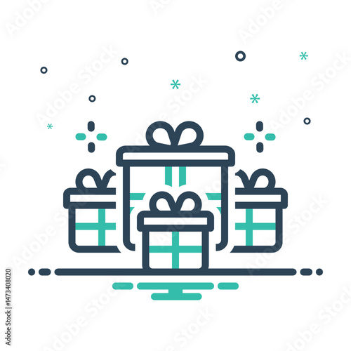 Mix icon for present
