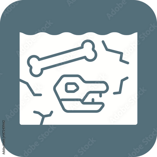 Extinction icon vector image. Suitable for mobile apps, web apps and print media.