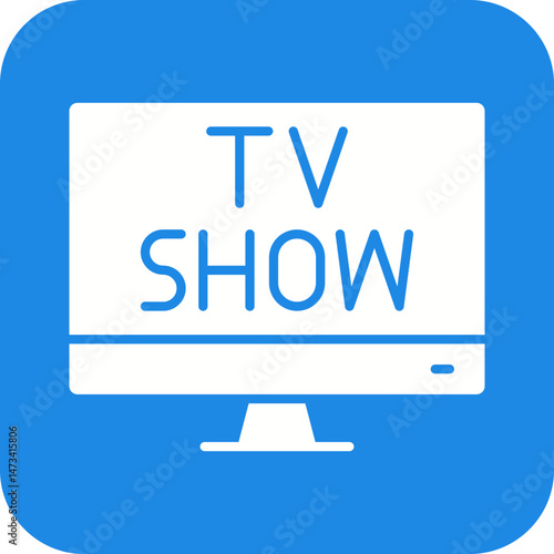Tv Program icon vector image. Suitable for mobile apps, web apps and print media.