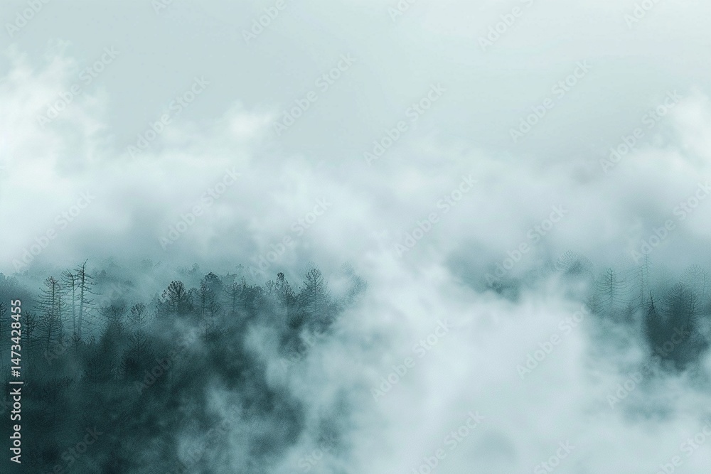 Fototapeta premium vector realistic fog background