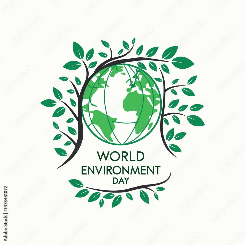 World Environment Day logo World Environment Day logo