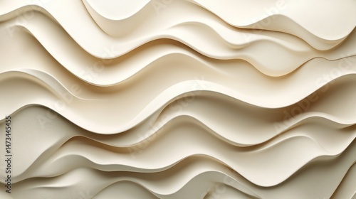 Abstract wavy beige texture