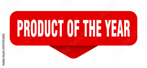 product of the year sticker. product of the year sign on transparent background