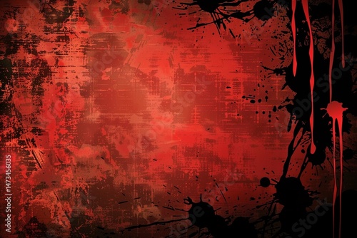 vector red grunge background