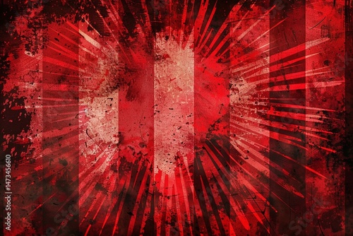 vector red grunge background
