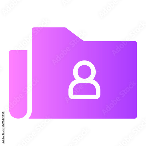 folder gradient icon