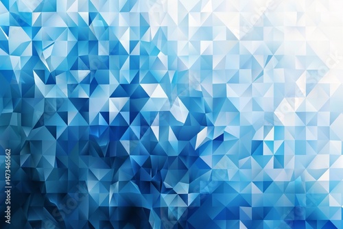 vector stylish blue geometric abstract background