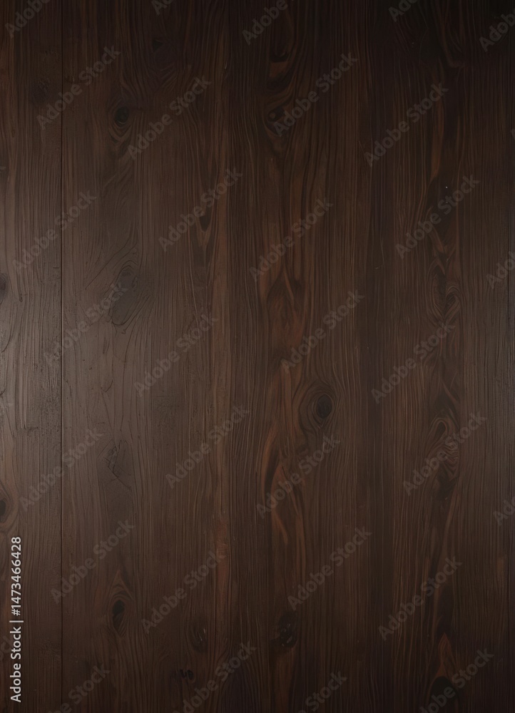 Obraz premium Dark, rich wood grain background Elegant, rustic texture , sophisticated background, wooden background