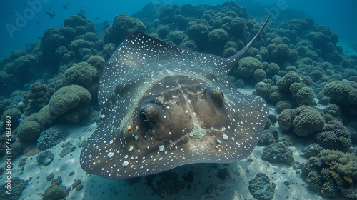Eagle ray, French Polynesia