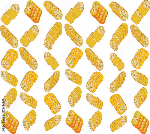 egg roll set egg rollpattern