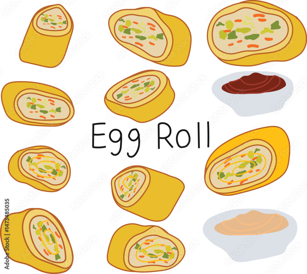 egg roll set egg rollpattern egg roll set egg rollpattern