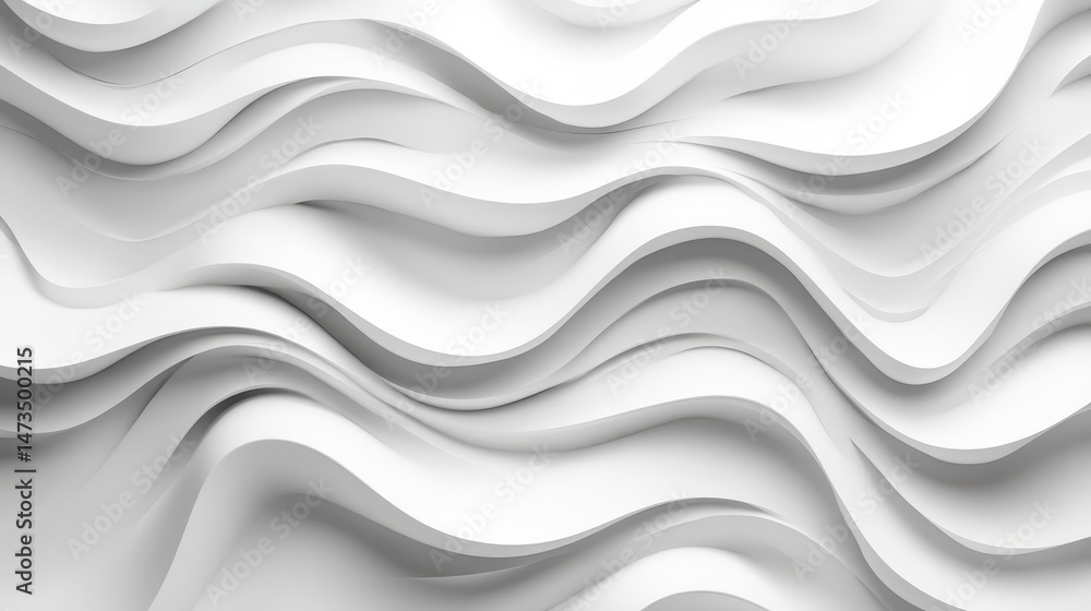 Seamless flowing abstract lines composition Seamless flowing abstract lines composition