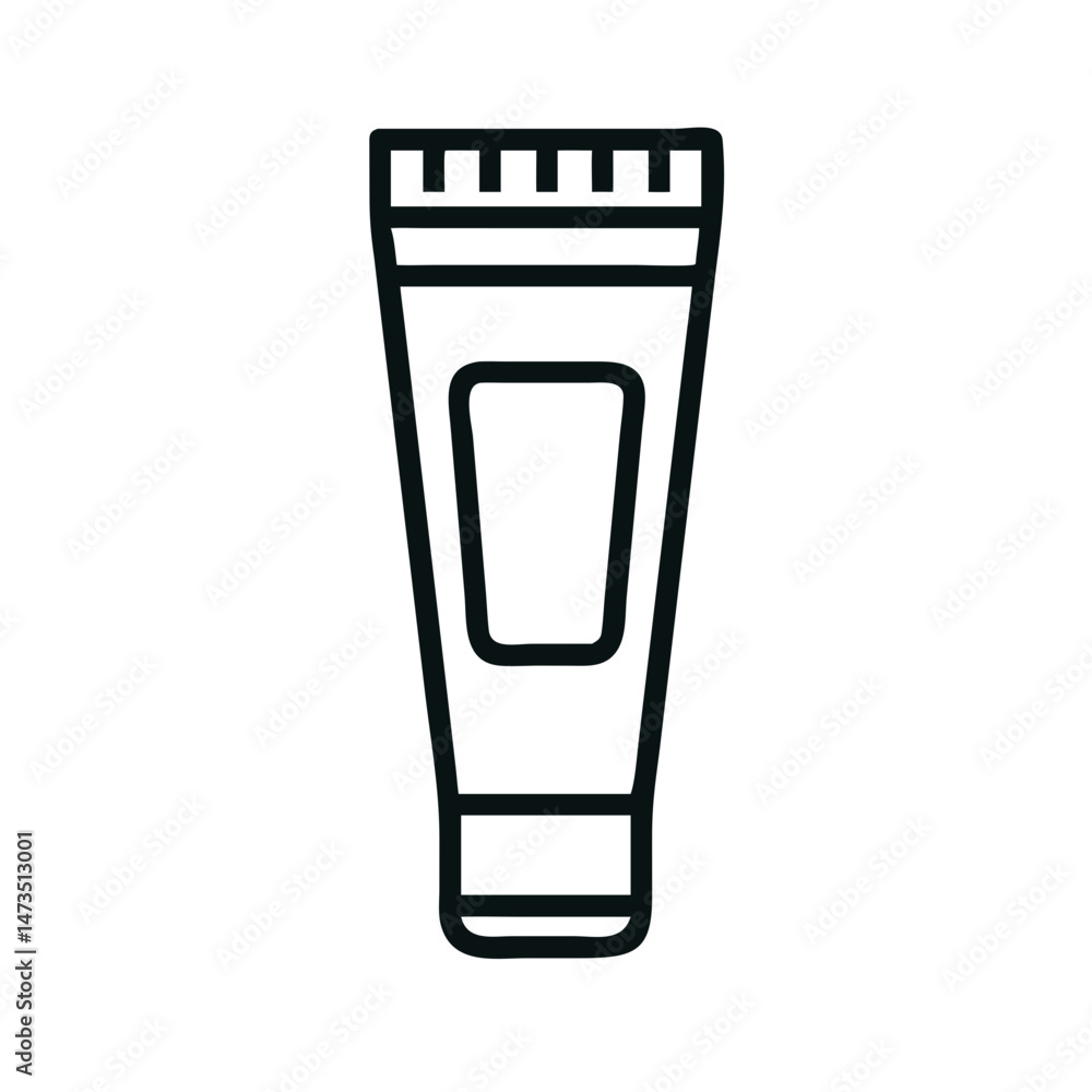 Hair Gel Tube Styling Product Icon Design Hair Gel Tube Styling Product Icon Design