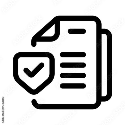 Safety Guideline Line Icon. Single icon, line vector icon