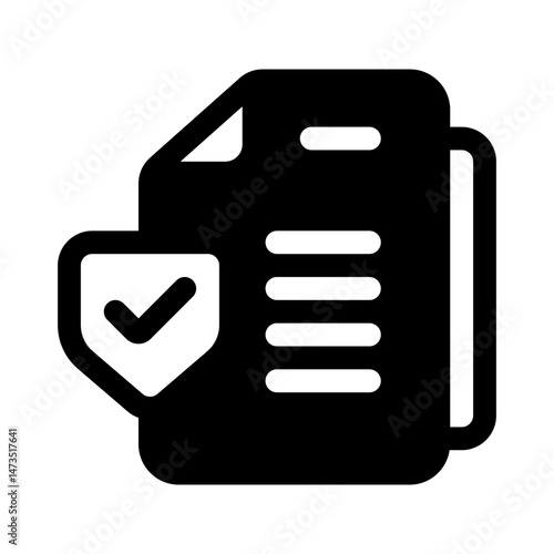 Safety Guideline Glyph Icon. Single icon, glyph vector icon