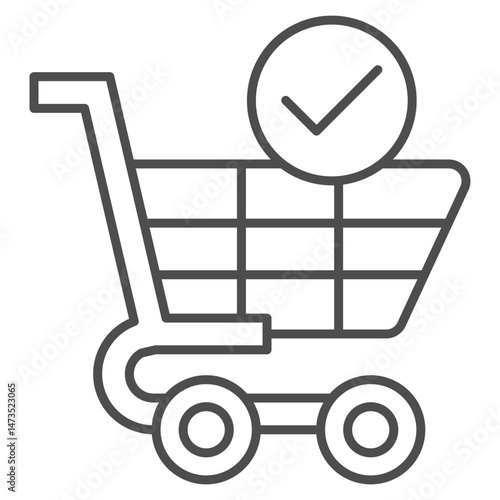 Checkout  Icon Element For Design