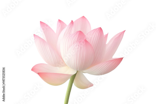 Wallpaper Mural Pink Lotus Flower Isolated Black Background Torontodigital.ca