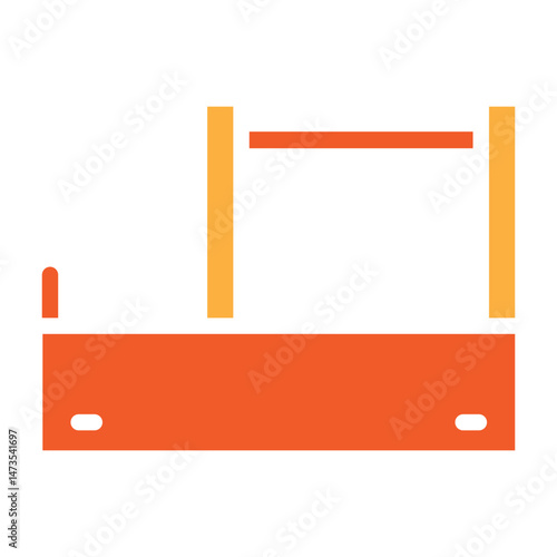 Beekeeping Toolbox Vector Glyph Two Colors Icon Design