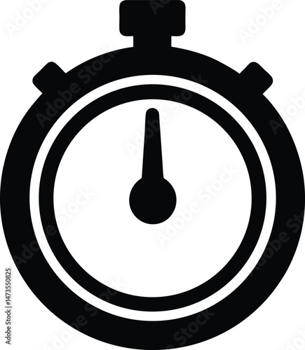 stopwatch timer icon icon vector illustration