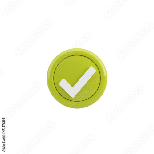 Vibrant Lime Green Checkmark Button Icon Free Download Vibrant Lime Green Checkmark Button Icon - GFXLoad