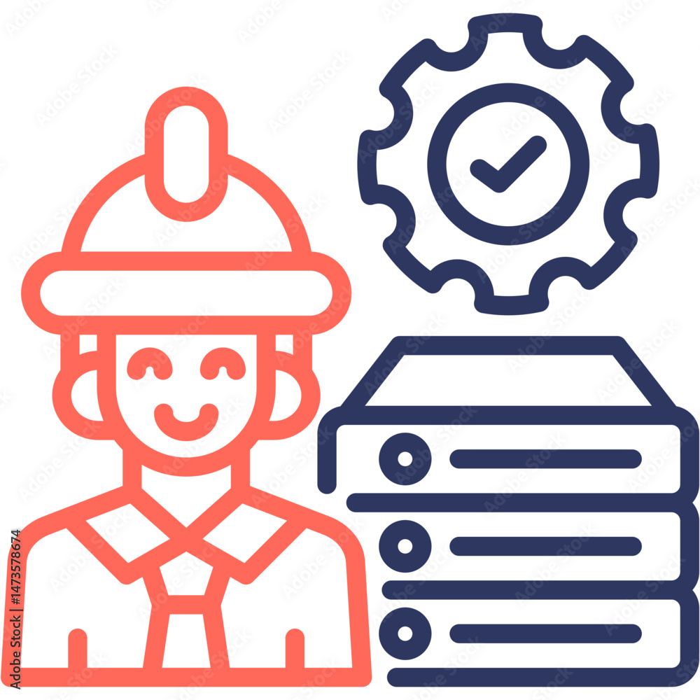 Data Engineering Icon Data Engineering Icon