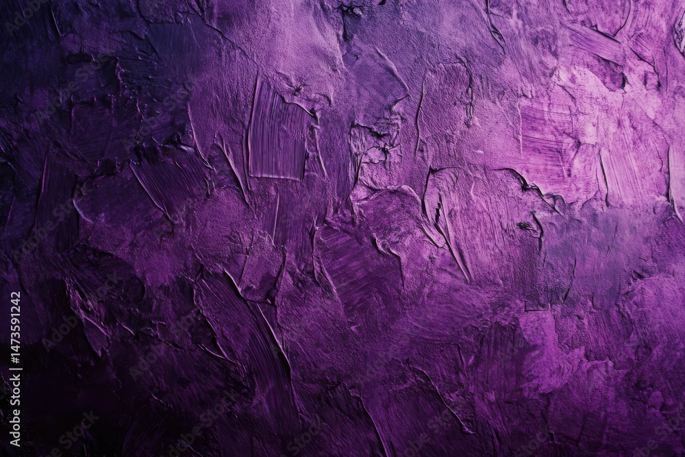 Textured purple and dark purple surface with uneven brushstrokes Textured purple and dark purple surface with uneven brushstrokes