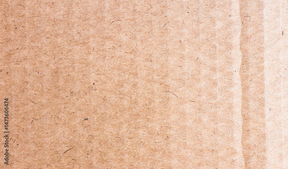 Fototapeta premium Brown cardboard carton material texture background