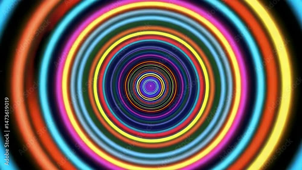 Abstract concentric circles design Abstract concentric circles design