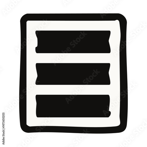Text Editor Icon Vector – Code Writing and Development Tool Concept