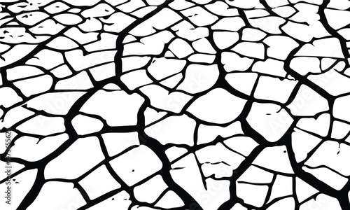 White black grey concrete wall, floor with cracks, texture background, cracked paint