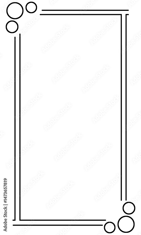photo frame with circle, rectangle frame outline black and white photo frame with circle, rectangle frame outline black and white