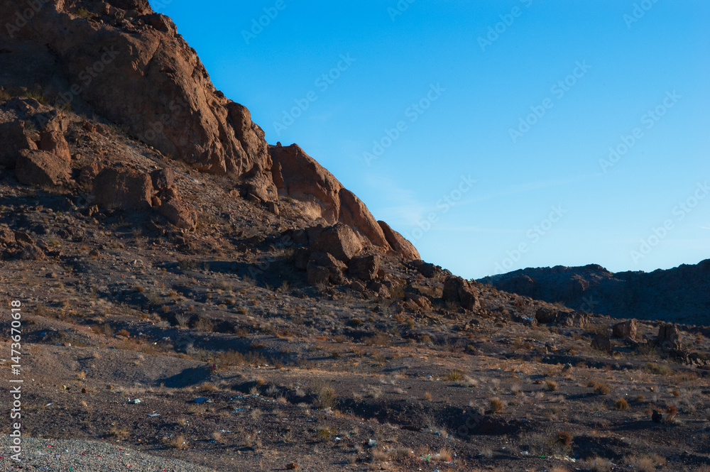 Obraz premium Mountains and skies